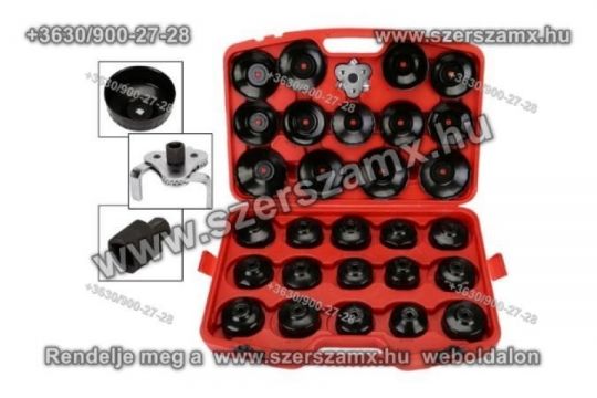 KrafTech HA-1421 30-részes Tányéros Olajszűrő leszedő MG50038