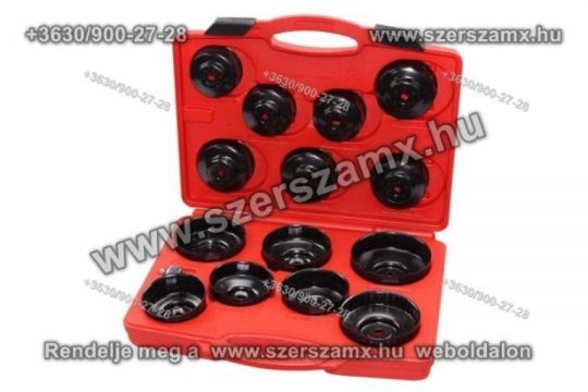 KrafTech HA-1422 15-részes Tányéros Olajszűrő leszedő MG50037