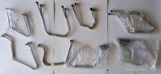 Króm oldalsó táskatartó Harley Yamaha Honda Suzuki Kawasaki