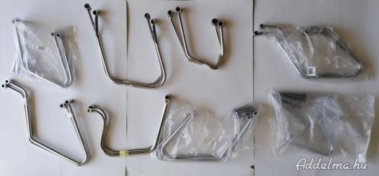Króm oldalsó táskatartó Harley Yamaha Honda Suzuki Kawasaki