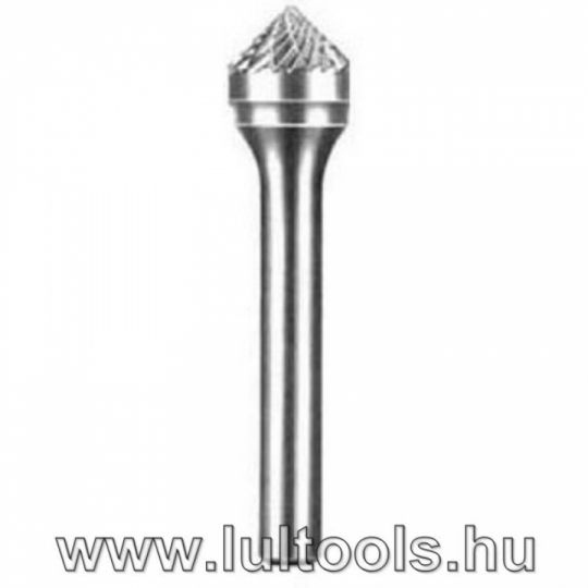 Kúpos 90°-os turbómaró normál fogazással - 10x5x50x6mm