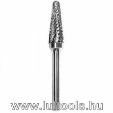 Kúpos kerek orrú turbómaró kereszt fogazással - 6x16x56x6mm