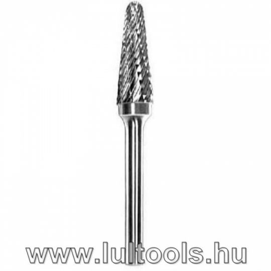 Kúpos kerek orrú turbómaró kereszt fogazással - 6x16x56x6mm