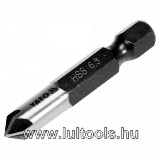 Kúpos süllyesztő fémre HSS 6.3mm YT-44721 LULTOOLS