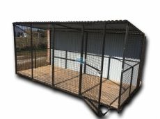 Kutya kennel 4x2m