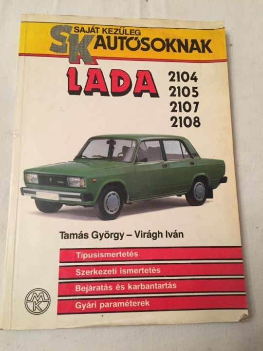 Lada 2104 2105 2107 2108 könyv