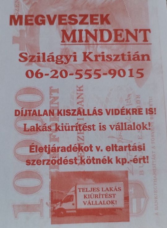 Lakás kiürítést vállalok ! Készpénzért Megveszek mindent !