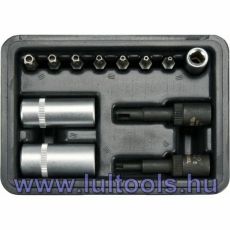 Légkondicionáló szerelő garnitúra 12 r. 1/4" CrV YATO