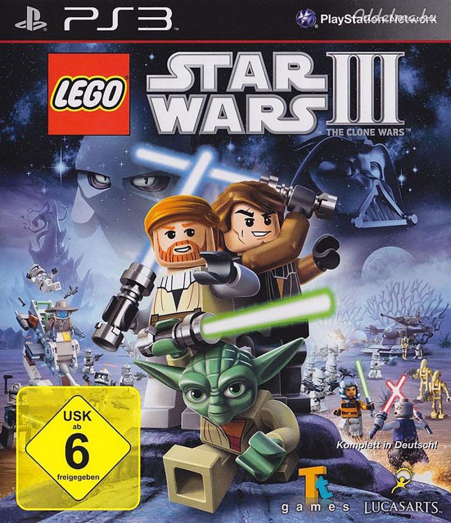 Lego Star Wars III - A klónok háborúja Ps3 lemezes játék