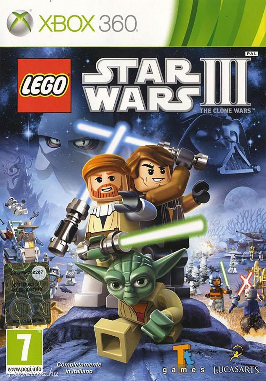 Lego Star Wars III - A klónok háborúja Xbox360 lemezes játék