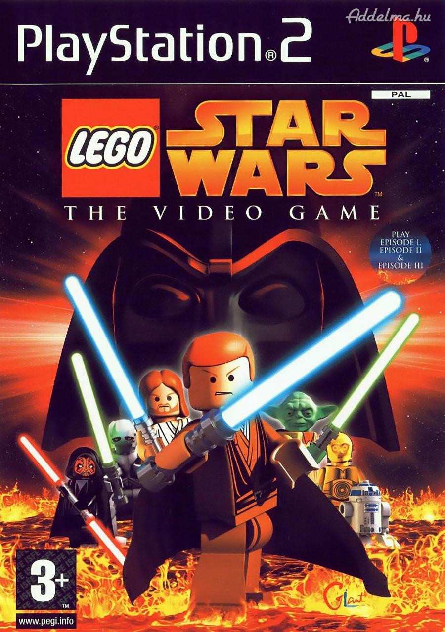 Lego Star Wars - The video game Ps2 játék PAL