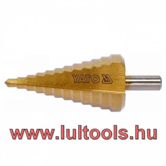 Lépcsős fúró 6-38mm HSS titán-nitrid YATO,.,..,.