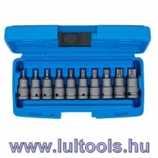 Levegős dugókulcskészlet 1/2" T-profil (Torx) T20-T70