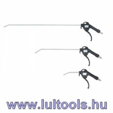 Levegős lefúvatópisztoly készlet 110 / 300 / 500 mm 3 darabos BGS