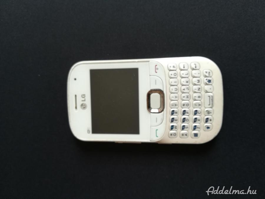 LG C365 telefon eladó Nem reagál semmire, hátlapja nincs meg