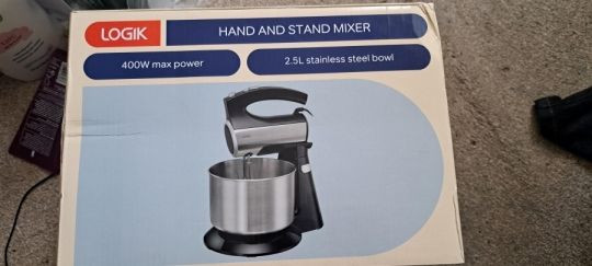 Logic rozsdamentes acél tálas mixer