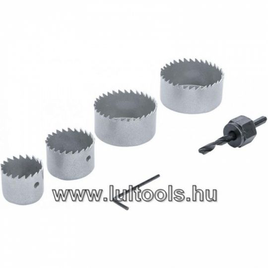 Lyukfűrész-készlet Ø32-54 mm mélység 24 mm 6 darabos