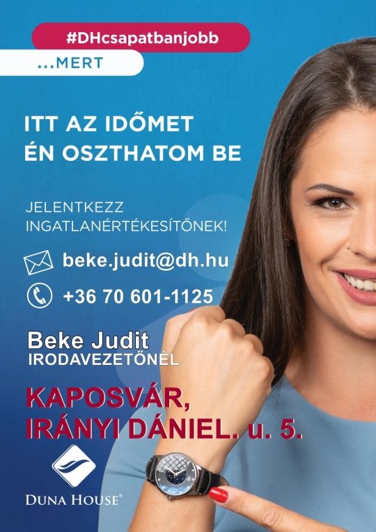 Magas jövedelem? Gyere ingatlan értékesítőnek!