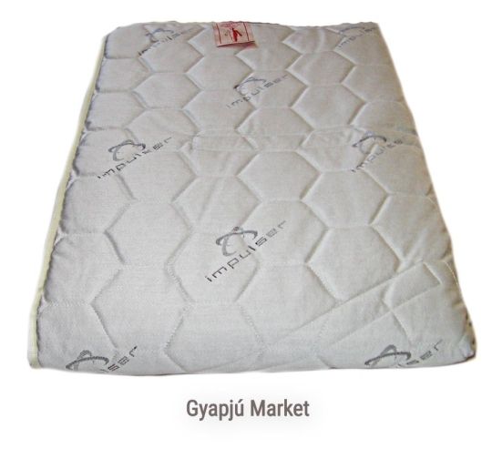 Mágneses derékalj dupla falú steppelt 140x90 cm