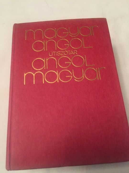 Magyar-Angol és Angol –Magyar Útiszótár 1974