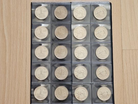 Magyar emlék 50ft forint érmék: 5db-os érme csomagok