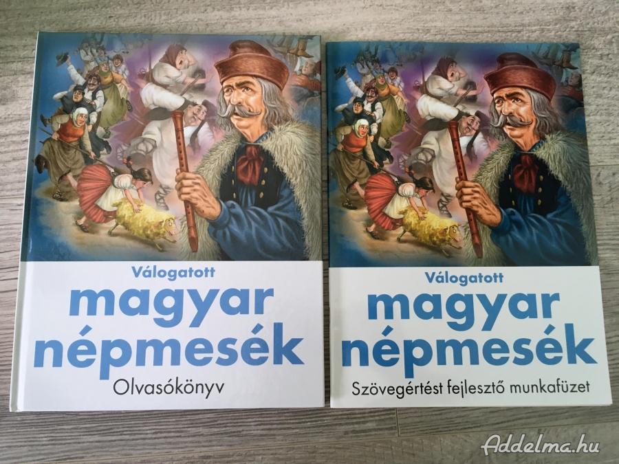 Magyar népmesék könyv,fejlesztő munkafüzet