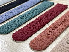 Maori mintás szilikon óraszíj 20mm-es órához