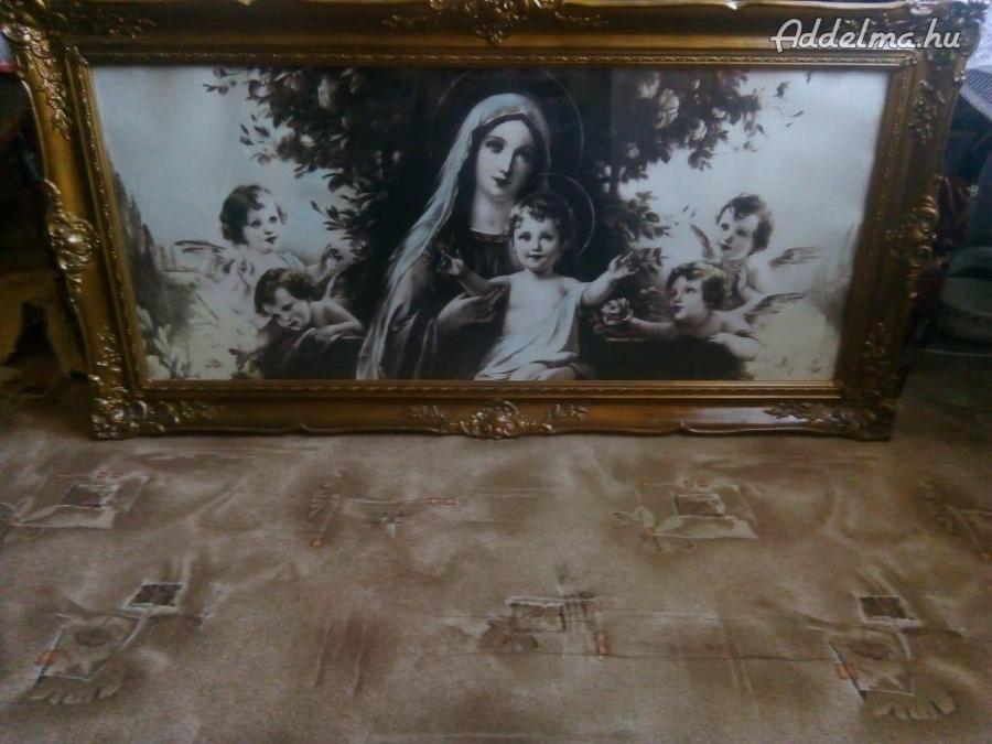 Mária az angyalokkal szentkép