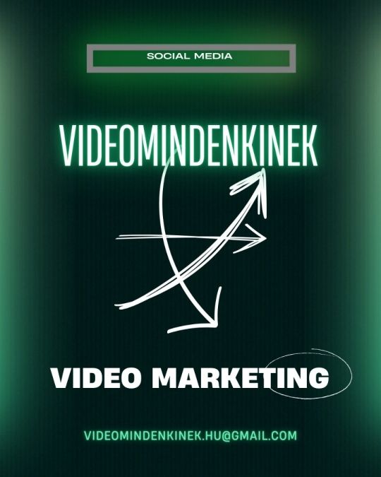 Marketing, Social media!!! videók vágása