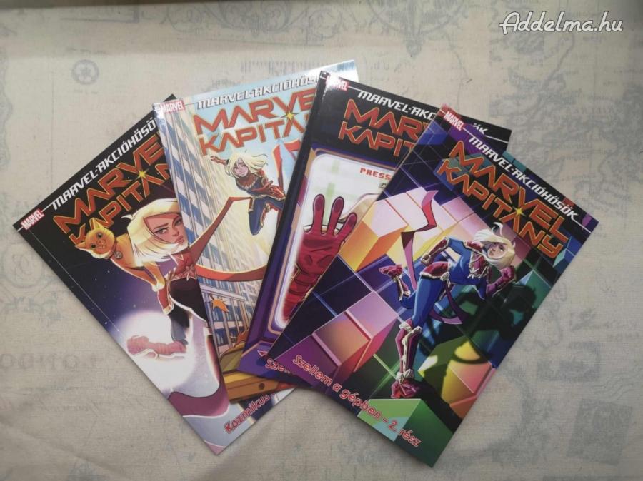 Marvel-Akcióhősök Marvel kapitány 1-4