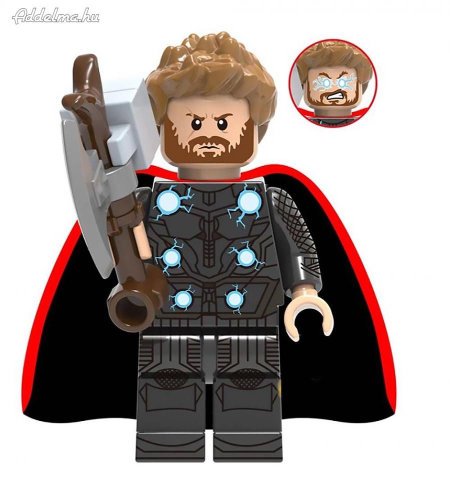 Marvel Bosszúállók Thor Villámisten mini figura Új! Készletről!