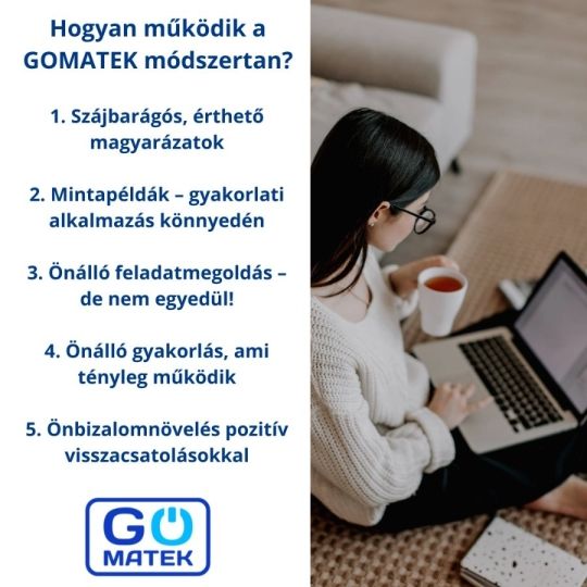 Matek, interaktív oktatóprogram középiskolásoknak