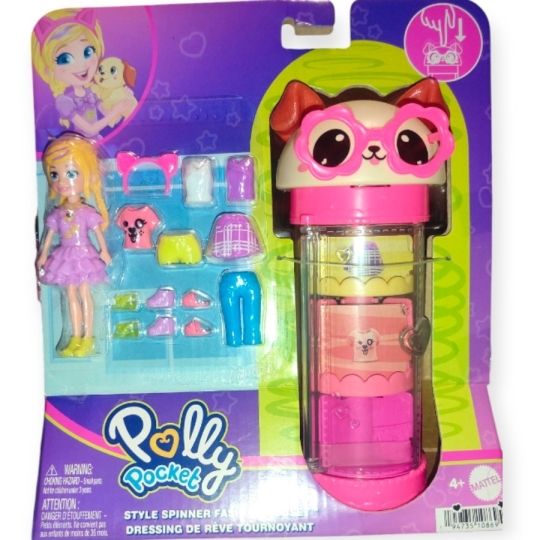 Mattel Polly Pocket – Kutya szekrény játékszett hengerrel
