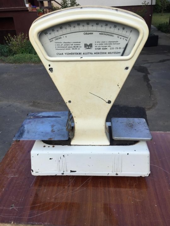 Mechanikus, Kétkarú Mérleg, Gramm Pontosságú