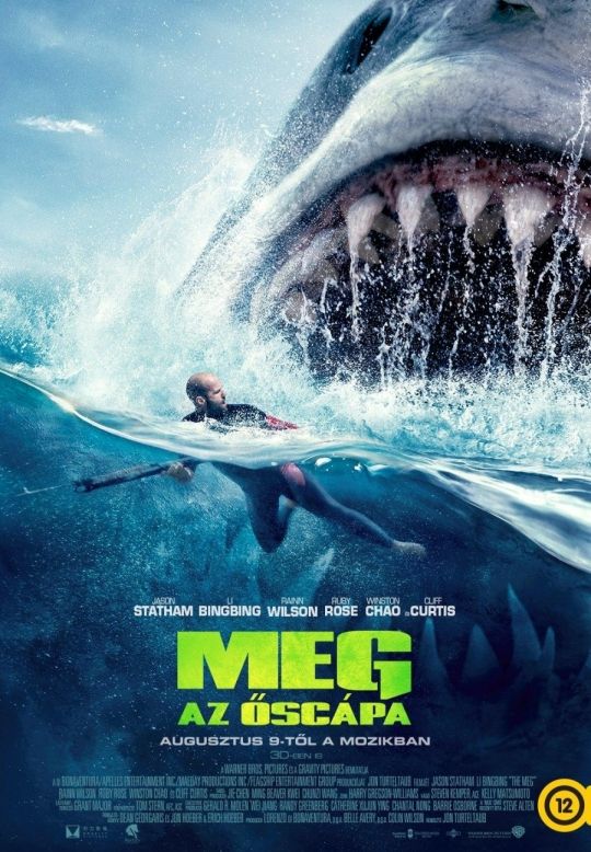 Meg az őscápa film mozi plakát poszter
