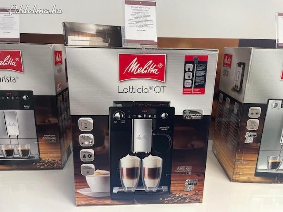 Melitta Latticia OT Új automata kávégép 24 hónap granciával