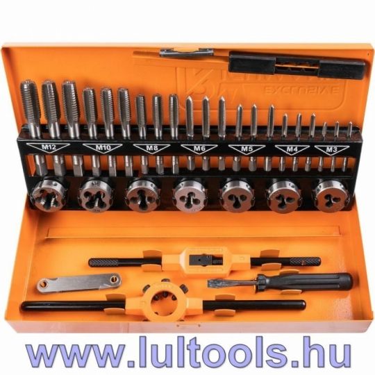 Menetkészítő klt 32 r. M3-M12 HSS LULTOOLS