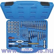 Menetmetsző készlet M3-M12, 56 részes LULTOOLS