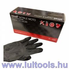 Mercator ideall® nitrile moto kesztyű L-XL 100 darabos