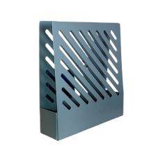 Metal szúnyogriasztó spirál tartó – elegáns szürke csíkokkal
