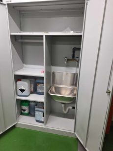 Metalobox tároló szekrény