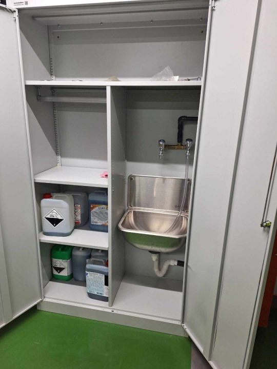 Metalobox tároló szekrény