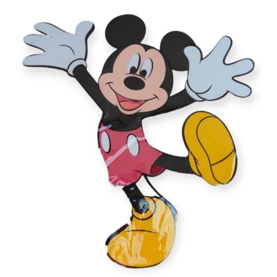 Mickey egér falmatrica dekorgumiból – vidám dekor gyerekszobába