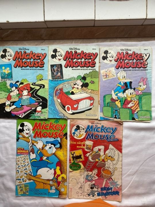 Mickey Mouse képregény magazinok