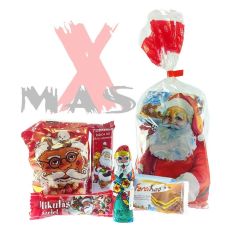 Mikulás csomag, X-MAS, Télapó ajándékcsomag 111g - TeliZsák