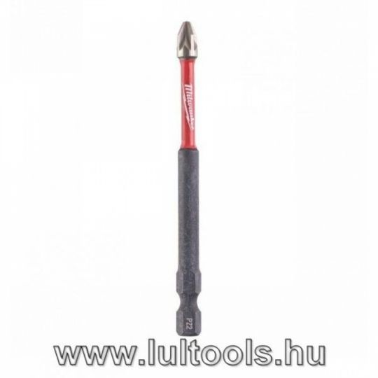 Milwaukee csavarozó bit PZ2 - 90mm Shockwave