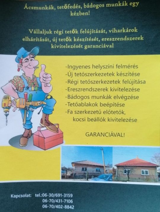 Minden ami tető!