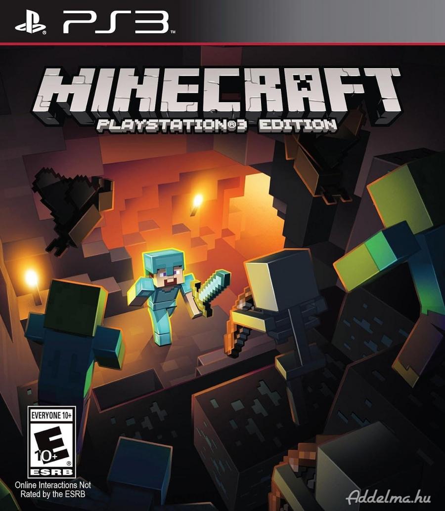 Minecraft Ps3 edition lemezes Ps3 játék