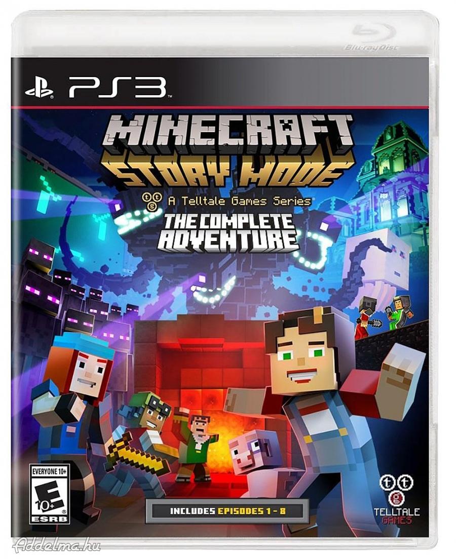 Minecraft story mode - The complete adventure Ps3 lemezes játék