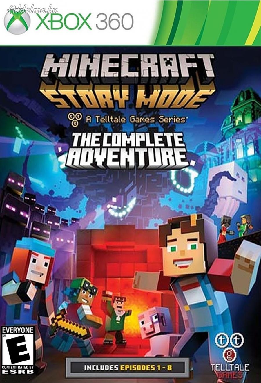 Minecraft story mode - The complete adventure Xbox360 lemezes játék